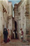Arab or Arabic people and life. Orientalism oil paintings 572 unknow artist